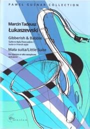 Okładka książki Suita w stylu francuskim Gibberish and Babble...