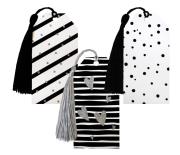 Tagi prezentowe z chwostem biało-czarne 6szt. Wydawca: incood.. Dadada.pl Opakowanie Tagi prezentowe z chwostem biało-czarne 6szt