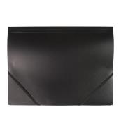 Opakowanie Teczka plastikowa z gumką czarna D.RECT
