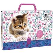 Okładka książki Teczka twarda z rączką A4 Derform 07 Cleo i Frank 22