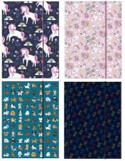 Opakowanie Teczka z gumką A4 mix DERFORM