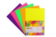 Tektura falista Happy Color fluo A4 5 kolorów 5 arkuszy. Wydawca: HAPPY COLOR. Dadada.pl Opakowanie Tektura falista Happy Color fluo A4 5 kolorów 5 arkuszy