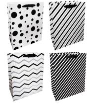 Torba prezentowa 26x32 czarno-biała. Wydawca: incood.. Dadada.pl Opakowanie Torba prezentowa 26x32 czarno-biała