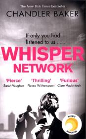 Whisper Network. Autor: Baker Chandler. Dadada.pl Okładka książki Whisper Network