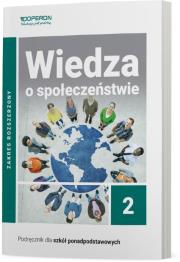 Okładka książki Wiedza o społeczeństwie podręcznik 2 liceum i technikum zakres rozszerzony
