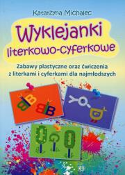 Okładka książki Wyklejanki literkowo-cyferkowe
