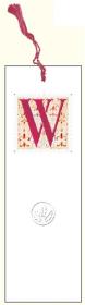 Opakowanie Zakładka do książki z anagramem Litera W