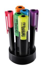 Opakowanie Zakreślacz Flasher 6 kolorów HI-TEXT
