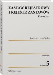 Okładka książki Zastaw rejestrowy i rejestr zastawów Komentarz