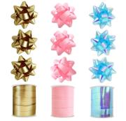 Opakowanie Zestaw do pakowania rozetki + wstążki