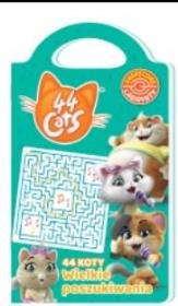 Okładka książki 44 koty Wielkie poszukiwania