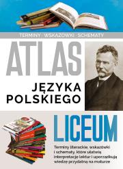Atlas języka polskiego. Liceum. Autor: Nożyńska-Demianiuk Agnieszka. Dadada.pl Okładka książki Atlas języka polskiego. Liceum