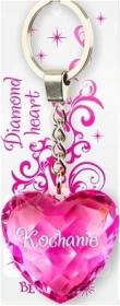 Opakowanie Brelok Serce diamentowe Kochanie
