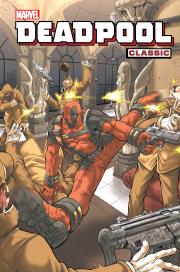 Deadpool Classic T.9. Autor: Simone Gail. Dadada.pl Okładka książki Deadpool Classic T.9