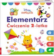 Okładka książki Disney Maluch. Elementarz. Ćwiczenia 2-latka