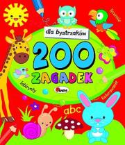 Dla bystrzaków przedszkolaków 200 zagadek. Autor: Czarnecka Jolanta Miłoszewski Leszek. Dadada.pl Okładka książki Dla bystrzaków przedszkolaków 200 zagadek