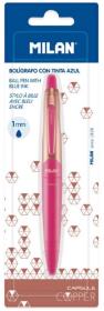 Opakowanie Długopis Capsule Copper Pink niebieski MILAN