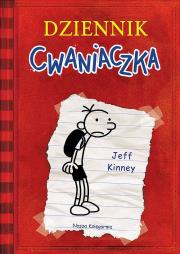Dziennik cwaniaczka 1 w.2020. Autor: Jeff Kinney. Dadada.pl Okładka książki Dziennik cwaniaczka 1 w.2020