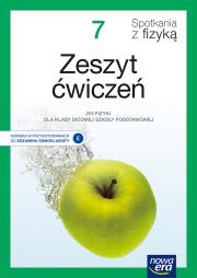 Fizyka SP 7 Spotkania z fizyką ćw. NE w.2020. Autor: Bartłomiej Piotrowski. Dadada.pl Okładka książki Fizyka SP 7 Spotkania z fizyką ćw. NE w.2020