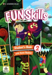 Fun Skills 2 Student's Book with Home Booklet and Downloadable Audio. Autor: Watkin Montse, Medwell Claire. Dadada.pl Okładka książki Fun Skills 2 Student's Book with Home Booklet and Downloadable Audio