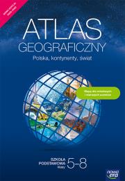 Geografia atlas polska kontynenty świat klasy 5-8 szkoła podstawowa 66850. Autor: Opracowanie zbiorowe. Dadada.pl Okładka książki Geografia atlas polska kontynenty świat klasy 5-8 szkoła podstawowa 66850