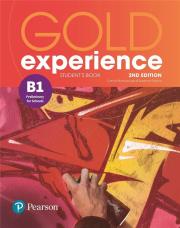 Gold Experience 2ed. B1 SB PEARSON. Autor: Barraclough Carolyn, Suzanne Gaynor. Dadada.pl Okładka książki Gold Experience 2ed. B1 SB PEARSON