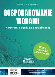 Okładka książki Gospodarowanie wodami