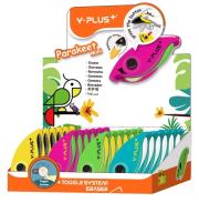 Opakowanie Gumka składana Papuga mini (24szt)