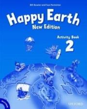 Okładka książki Happy Earth 2 NEW AB + MultiRom OXFORD