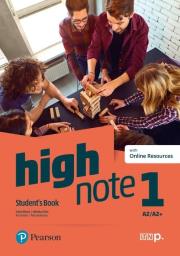Okładka książki High Note 1 SB A2/A2+ + Online Resources PEARSON