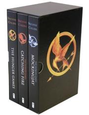 Hunger Games Trilogy Box. Autor: Suzanne Collins. Dadada.pl Okładka książki Hunger Games Trilogy Box
