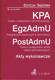 Okładka książki Kodeks postępowania administracyjnego