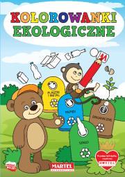 Okładka książki Kolorowanki ekologiczne