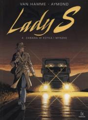 Lady S. T.4 Zabawa w kotka i myszkę. Autor: Van Hamme, Aymond. Dadada.pl Okładka książki Lady S. T.4 Zabawa w kotka i myszkę