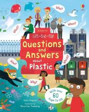 Lift-the-flap Questions and Answers about Plastic. Autor: Katie Daynes. Dadada.pl Okładka książki Lift-the-flap Questions and Answers about Plastic