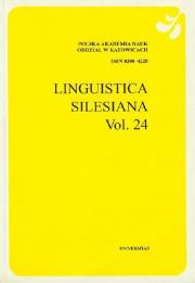 Zdjęcie produktu Linguistica Silesiana Vol. 24