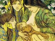 Opakowanie Magnes 60x80 macierzyństwo z Helenami Wyspiański