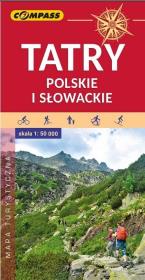 Okładka książki Mapa tur. Tatry Polskie i Słowackie 1:50 000