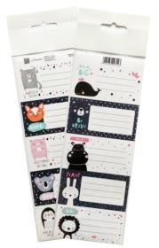 Opakowanie Naklejki na zeszyty No Name Dżungla