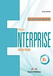 Okładka książki New Enterprise B2 Grammar Book + DigiBook PL