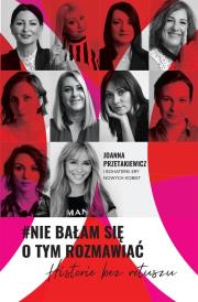 Okładka książki #nie bałam się o tym rozmawiać