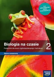 Okładka książki Nowe biologia na czasie era podręcznik 2 liceum i technikum zakres rozszerzony 64962