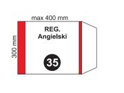 Opakowanie Okładka na podr regulowana NR 35 (20szt)