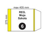Opakowanie Okładka na podr regulowana NR 6 (20szt)