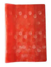 Opakowanie Okładka na zeszyt A5 PCV Hologram czerw. (10szt)