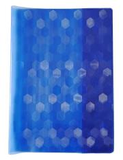 Opakowanie Okładka na zeszyt A5 PCV Hologram nieb. (10szt)