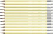 Opakowanie Ołówek Swano Pastel HB z gumką żółty (12szt)