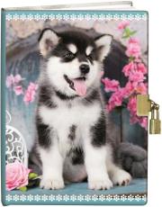 Opakowanie Pamiętnik z kłódką 13x18cm Szczeniak 2