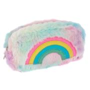 Opakowanie Piórnik saszetka pluszowy Tęcza