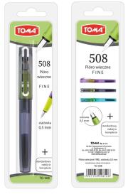 Pióro wieczne Fine-508 TOMA. Wydawca: TOMA. Dadada.pl Opakowanie Pióro wieczne Fine-508 TOMA